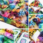 Custom Name & Number 3D Sports Hoodie - White & Kelly Green Stitched Graffiti Pattern Sweatshirt Pullover Personalized Stitched