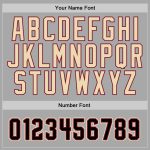 Custom Name Number Sports Hoodie Pullover Sweatshirt Gray Black Crimson Personalized Team Apparel Personalized Stitched Gray