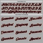 Custom Name Number Sports Hoodie Pullover Sweatshirt Gray Black Crimson Personalized Team Apparel Personalized Stitched Gray
