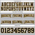 Custom Name Number Gray Black-Gold Football Hoodie Personalized Stitched Pullover Sweatshirt for Team Spirit Personalized