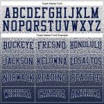 Custom Name and Number Pullover Hoodie for Sports, Personalized Stitched Gray Navy Fade Fashion Sweatshirt Personalized Stitched