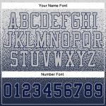 Custom Name and Number Pullover Hoodie for Sports, Personalized Stitched Gray Navy Fade Fashion Sweatshirt Personalized Stitched