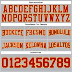 Custom Team Name Number Gray Red-Gold Football Hoodie Sweatshirt Pullover Personalized Stitched Gray Red-Gold Football Pullover