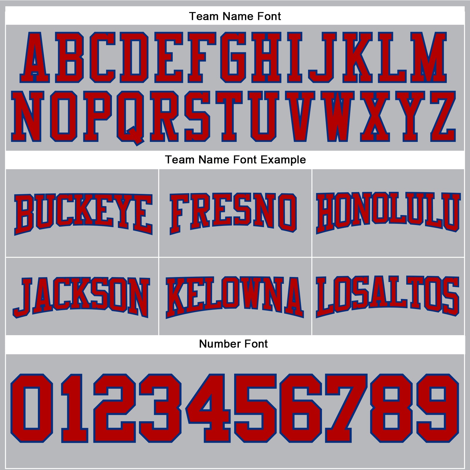 Personalized Stitched Gray Red-Royal Football Pullover Sweatshirt Hoodie Team Custom Name and Number Custom Name Number Personalized Royal Red Gray Football Hoodie Pullover Sweatshirt Team Apparel Personalized Stitched Gray - Image 3