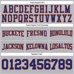 Custom Name and Number Gray Orange Football Hoodie Pullover Sweatshirt Personalized Team Gear Personalized Stitched Gray