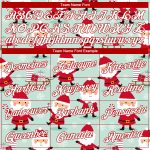 Custom Name Number 3D Christmas Hoodie | Personalized Sports Pullover Sweatshirt in Green, Red, and White Personalized Stitched