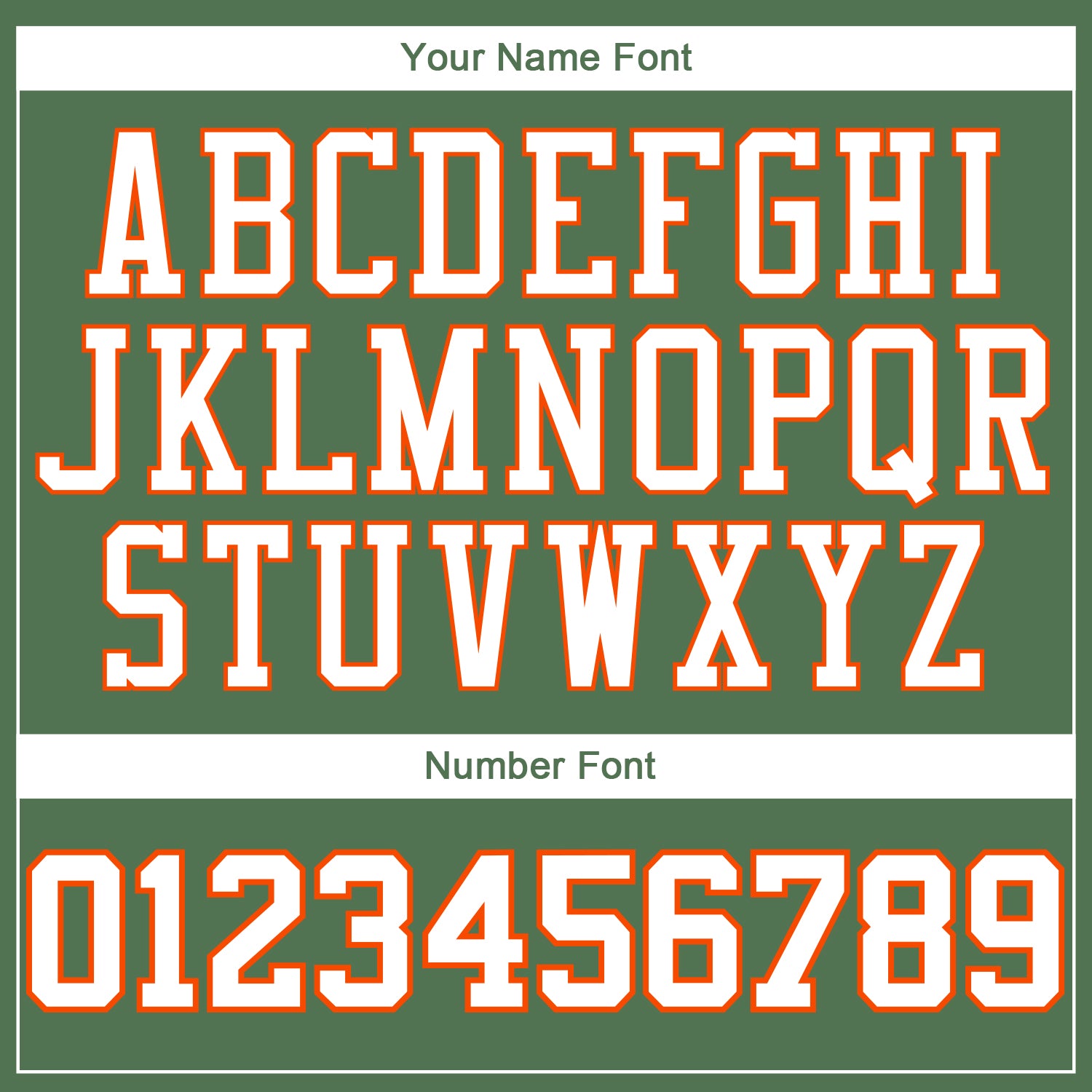 Personalized Stitched Green White-Orange 3D Pattern Design Sports Pullover Sweatshirt Hoodie Team Custom Name and Number Custom Name and Number Sports Hoodie - Personalized Green White-Orange 3D Pattern Pullover Sweatshirt Personalized Stitched - Image 4