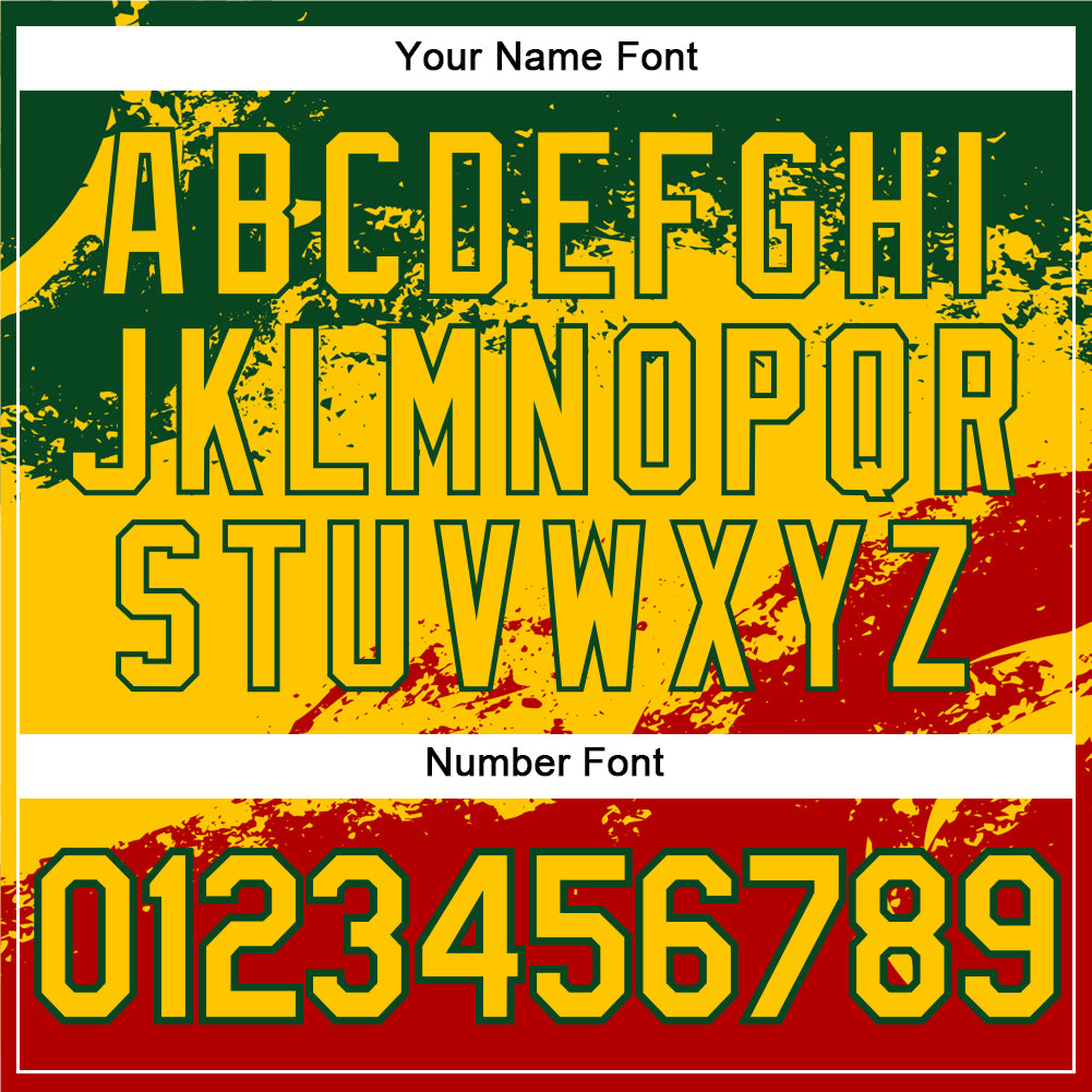 Personalized Stitched Green Yellow-Red 3D Pattern Design Black History Month Sports Pullover Sweatshirt Hoodie Team Custom Name and Number Custom Black History Month Hoodie with 3D Pattern, Personalized Name & Number, Green Yellow-Red Pullover Sweatshirt Personalized - Image 4