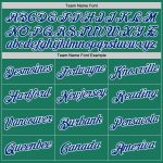 Custom Team Name Number Hoodie Sweatshirt - Personalized Kelly Green Royal-White Pullover Sports Apparel Personalized Stitched