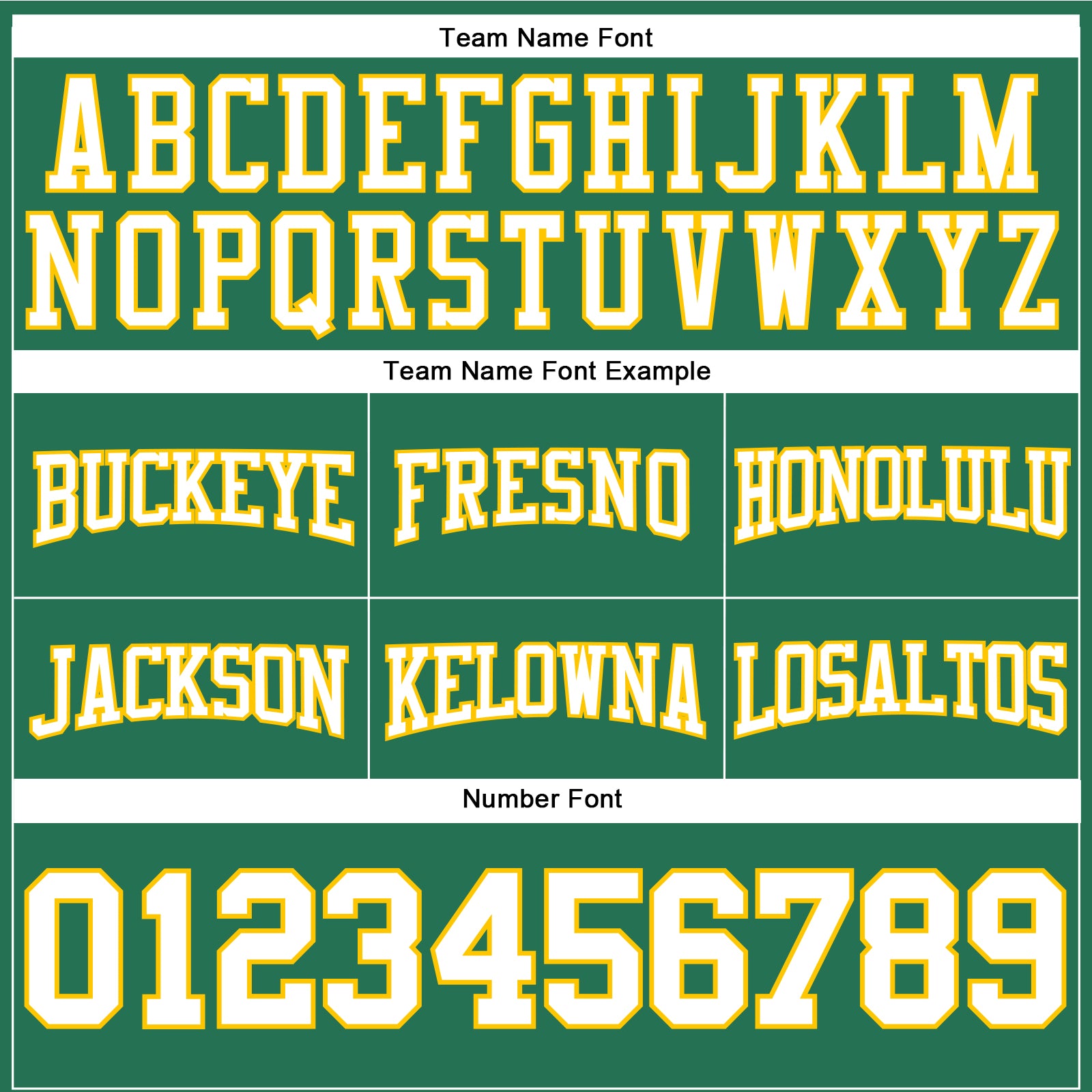 Personalized Stitched Kelly Green White-Gold Football Pullover Sweatshirt Hoodie Team Custom Name and Number Custom Football Hoodie Pullover Sweatshirt with Name and Number, Stitched Kelly Green White-Gold Design Personalized Stitched - Image 3