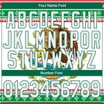 Custom 3D Mexican Flag Sports Hoodie with Name and Number in Kelly Green, White, Red - Personalized Pullover Sweatshirt Personalized