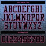 Custom Team Name Number Sports Hoodie Pullover Light Blue Black Pink Fade Personalized Stitched Sweatshirt Personalized Stitched