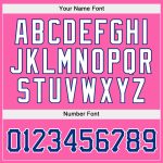 Custom Name Number Sports Hoodie Light Blue Royal Pink Pullover Sweatshirt Fashion Split Design Personalized Stitched Light