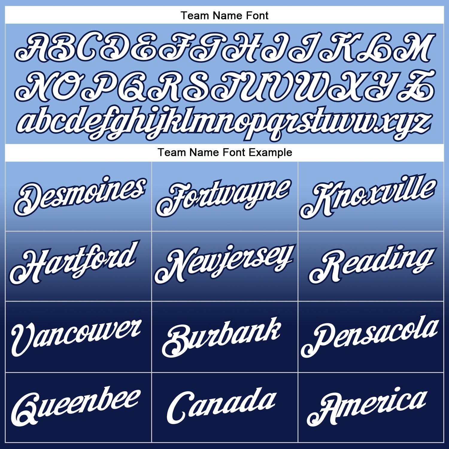 Personalized Stitched Light Blue White-Navy Fade Fashion Sports Pullover Sweatshirt Hoodie Team Custom Name and Number Custom Name and Number Sports Hoodie - Personalized Light Blue and Navy Fade Stitched Pullover Sweatshirt Personalized Stitched - Image 3