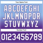 Custom Name Number Sports Hoodie Light Blue White Purple Fade Pullover Sweatshirt Fashion Personalized Stitched Light Blue