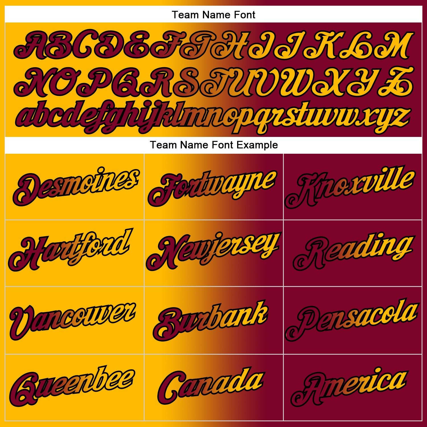 Personalized Stitched Maroon Gold-Black Gradient Fashion Sports Pullover Sweatshirt Hoodie Team Custom Name and Number Custom Name and Number Hoodie - Maroon Gold-Black Gradient Fashion Sports Pullover Sweatshirt Personalized Stitched Maroon - Image 3