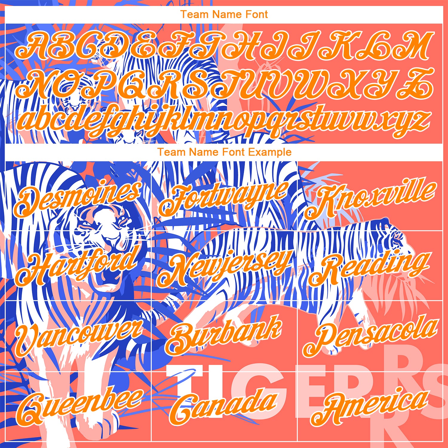 Personalized Stitched Medium Pink Bay Orange-White 3D Pattern Design Tiger Sports Pullover Sweatshirt Hoodie Team Custom Name and Number Custom Name and Number Hoodie - Personalized 3D Pink Tiger Sports Sweatshirt with Bay Orange-White Design Personalized Stitched - Image 3