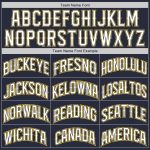 Custom Name Number Sports Hoodie Sweatshirt - Personalized Navy Gold-White Pullover for Team Wear Personalized Stitched Navy