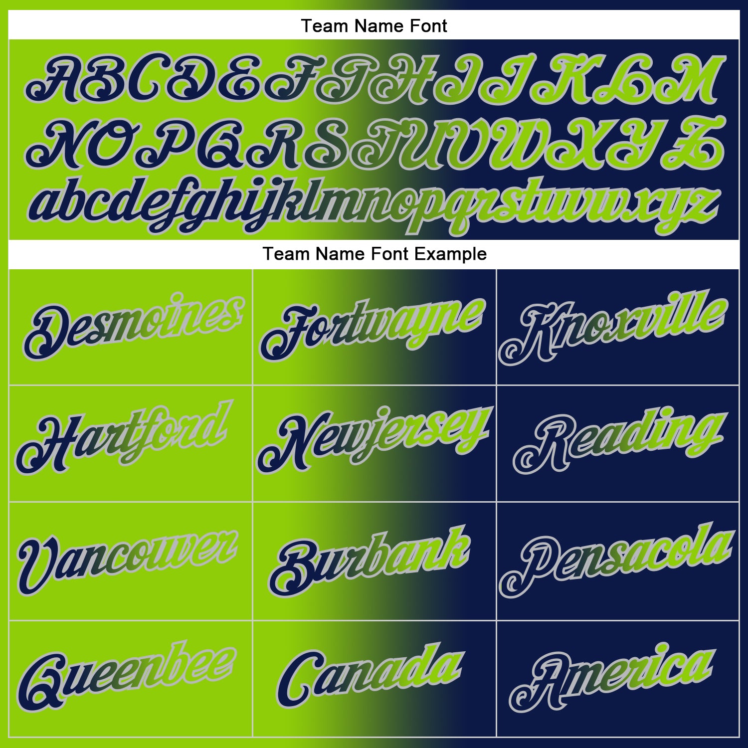 Personalized Stitched Navy Neon Green-Gray Gradient Fashion Sports Pullover Sweatshirt Hoodie Team Custom Name and Number Custom Name Number Pullover Hoodie for Sports, Personalized Stitched Navy Neon Green Gray Gradient Sweatshirt Personalized - Image 3