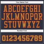 Custom Name Number Sports Hoodie Pullover Sweatshirt - Navy Old Gold-Red Team Design Personalized Stitched Navy Old Gold-Red