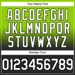 Custom Name Number Pullover Hoodie Neon Green White Black Fade Fashion Sports Sweatshirt Personalized Stitched Neon Green