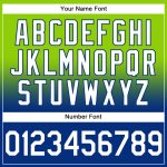 Custom Neon Green and White-Royal Fade Pullover Hoodie with Stitched Name and Number - Fashion Sports Sweatshirt Personalized