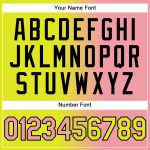 Custom Team Name Number Hoodie - Personalized Neon Yellow Pink-Black Gradient Pullover Sweatshirt for Sports Personalized