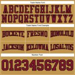 Custom Name Number Football Hoodie Stitched Old Gold Crimson Black Pullover Sweatshirt Team Gear Personalized Stitched Old