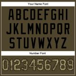 Custom Name Number Olive Camo Black Hoodie Salute to Service Sports Pullover Sweatshirt Personalized Stitched Olive Camo-Black