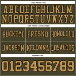 Custom Name Number Football Hoodie Stitched Olive Old Gold Black Salute To Service Pullover Sweatshirt Personalized Stitched