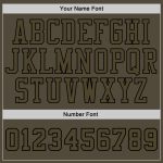 Custom Name Number Olive Black Sports Hoodie Salute to Service Pullover Sweatshirt Personalized Stitched Olive Olive-Black