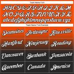 Custom Team Hoodie with Personalized Name and Number, Orange White-Black Fade Fashion Sports Pullover Sweatshirt Personalized