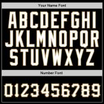 Custom Team Name Number Sports Hoodie Sweatshirt - Personalized Stitched Orange White-Black Pullover Personalized Stitched