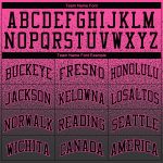 Custom Name Number Sports Hoodie Pullover Sweatshirt Personalized Stitched Pink Black Fade Fashion Personalized Stitched