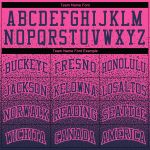 Custom Name Number Sports Pullover Hoodie Stitched Pink Navy Fashion Sweatshirt Personalized Stitched Pink Navy Fade Fashion