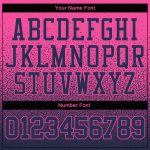 Custom Name Number Sports Pullover Hoodie Stitched Pink Navy Fashion Sweatshirt Personalized Stitched Pink Navy Fade Fashion