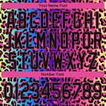 Custom Leopard Pattern Hoodie with Personalized Name & Number - Purple Black-Pink Sports Pullover Sweatshirt Personalized