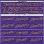 Custom Name Number Sports Pullover Hoodie - Personalized Purple and Old Gold Sweatshirt Personalized Stitched Purple Purple-Old