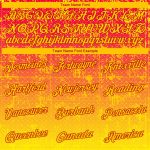 Custom Name Number Sports Hoodie Sweatshirt 3D Red Gold Gradient Abstract Grid Design Stitched Pullover Personalized Stitched