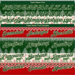Custom Name and Number 3D Christmas Reindeer Hoodie - Personalized Stitched Red and Green Pullover Sweatshirt Personalized