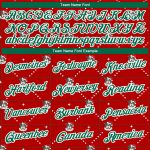 Custom Name & Number Christmas Dog Hoodie, 3D Santa Costume, Red Kelly Green-White Stitched Pullover Sweatshirt Personalized