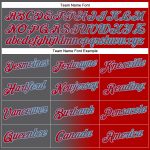 Custom Name Number Personalized Sports Hoodie Red Steel Gray Light Blue Gradient Pullover Sweatshirt Personalized Stitched