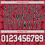 Custom Name and Number Personalized 3D Spider Sports Hoodie Sweatshirt with Red White and Black Pattern Design Personalized