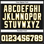 Custom Sports Hoodie Pullover Sweatshirt with Name and Number - Personalized Red White Black Split Fashion Personalized Stitched