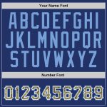 Custom Name Number Sports Hoodie Personalized Light Blue Royal Camo Pullover Sweatshirt Personalized Stitched Royal Camo-Light