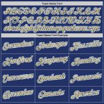 Custom Name Number Sports Hoodie Personalized Light Blue Royal Camo Pullover Sweatshirt Personalized Stitched Royal Camo-Light