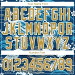 Custom Name Number Sports Hoodie Pullover Sweatshirt Crane Cloud 3D Pattern Royal Old Gold White Design Personalized Stitched