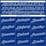 Custom Name Number 3D Sports Hoodie Pullover - Personalized Royal Red-White Christmas Sweatshirt Personalized Stitched Royal