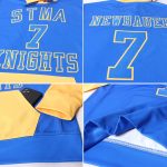 Personalized Royal Gold Sports Hoodie - Stitched Pullover Sweatshirt for Men and Women Personalized Stitched Royal Royal-Gold