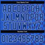 Custom Name and Number Sports Hoodie Sweatshirt, Personalized Royal 3D Pattern Stitched Pullover Designed for You Personalized